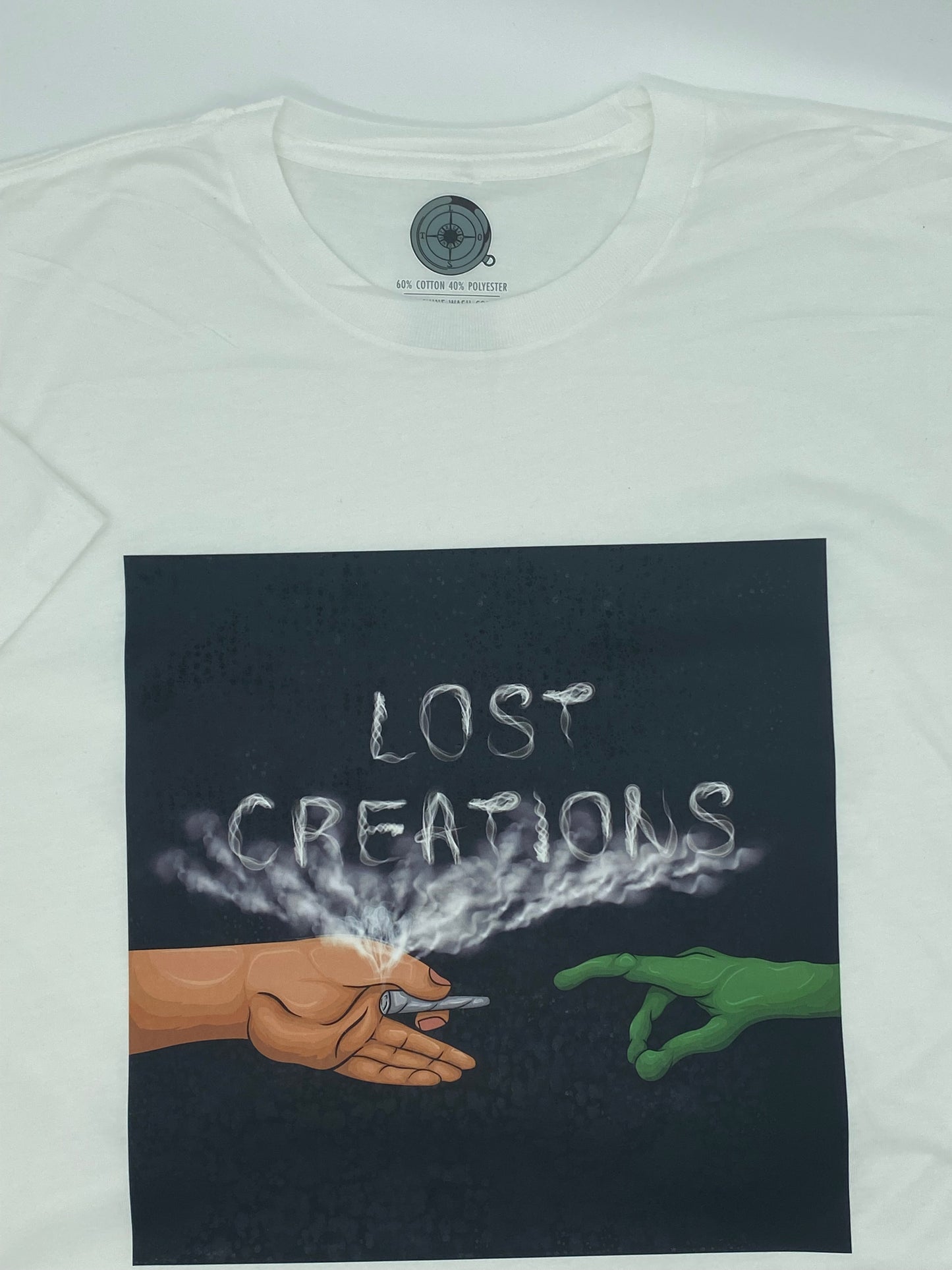 Smoking Alien Short Sleeve Tee