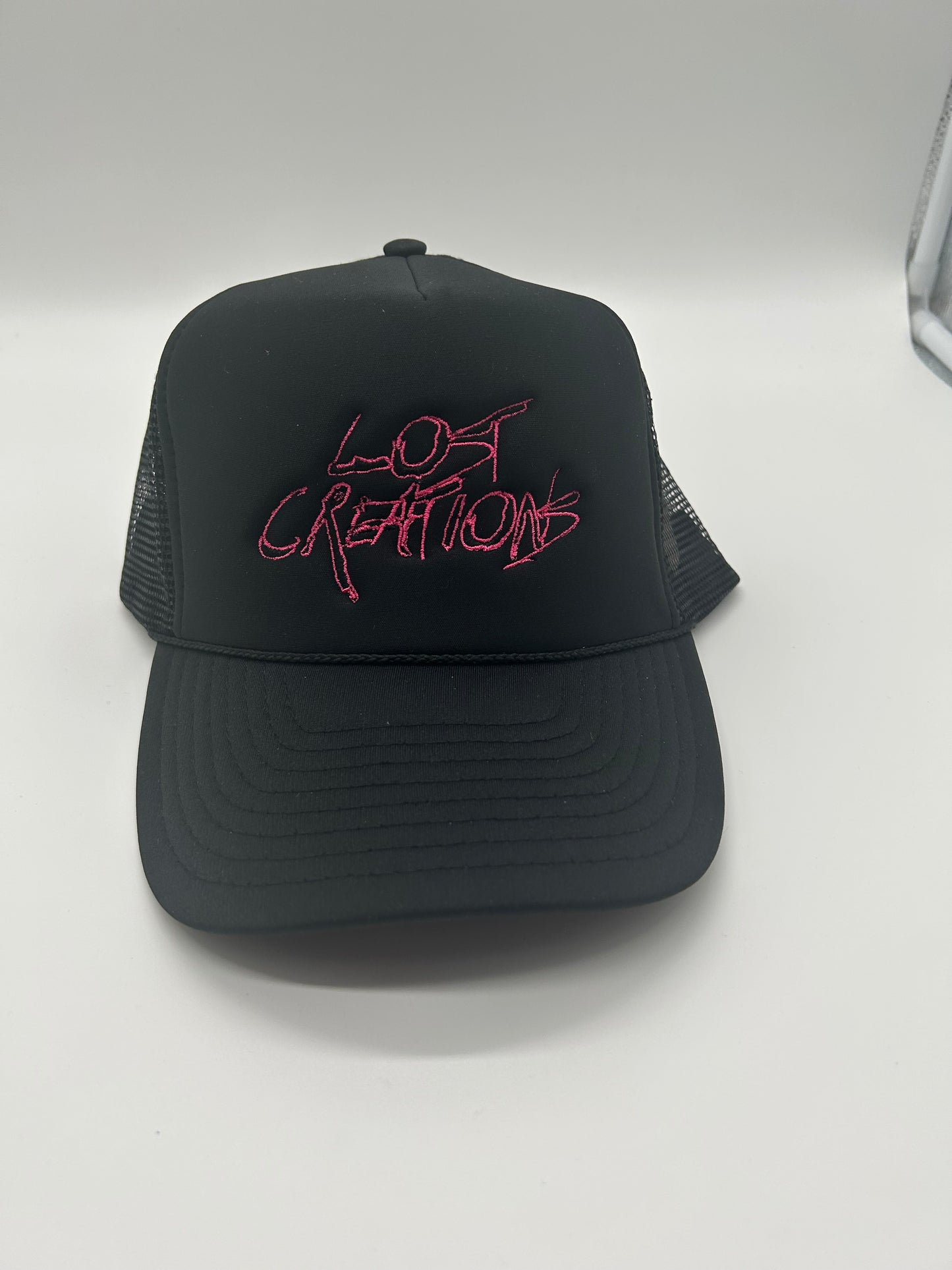 Pink and Black LC Trucker